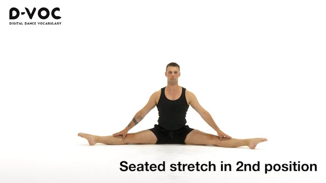 17 Floorwork - Seated stretch in 2nd ...