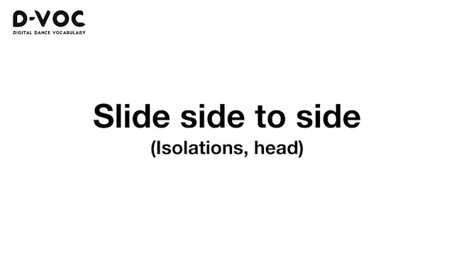 06 Isolations head - Slide side to si...