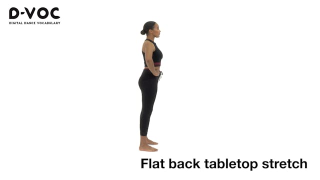 10 Stretches - Flat back tabletop str...