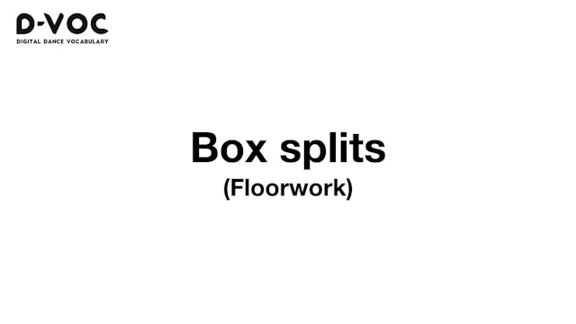 05 Floorwork - Box splits - MT