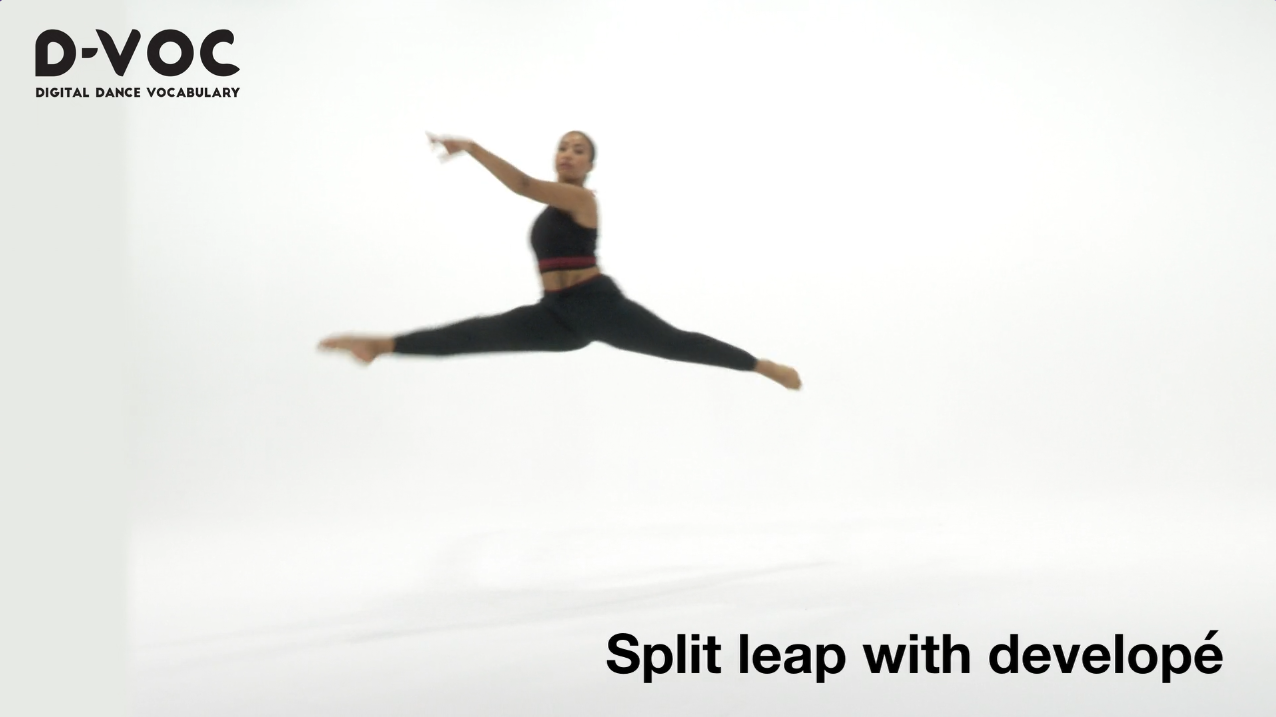 30 Jumps - Split leap with developé