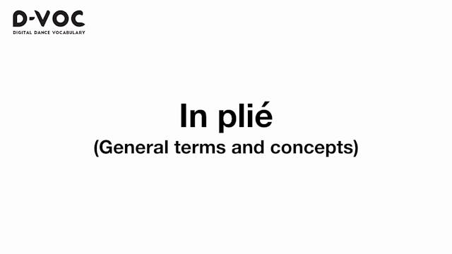 09 General terms - In plié MT