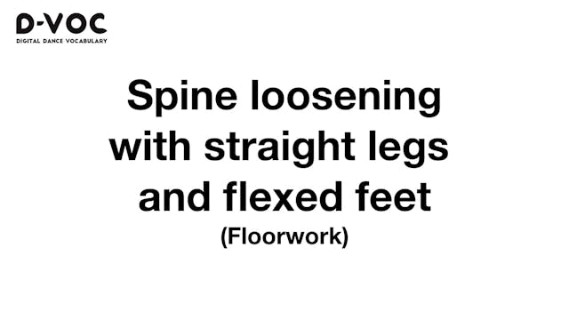 22 Floorwork - Spine loosening with s...