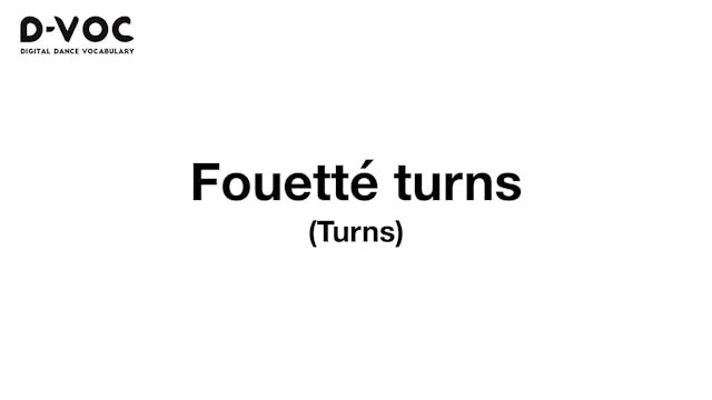 19 Turns - Fouetté turns - MT