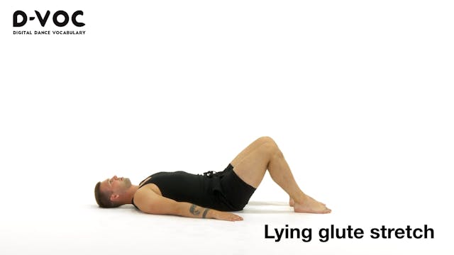 16 Stretches - Lying glute stretch