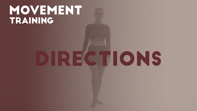 01 DIRECTIONS - Movement training