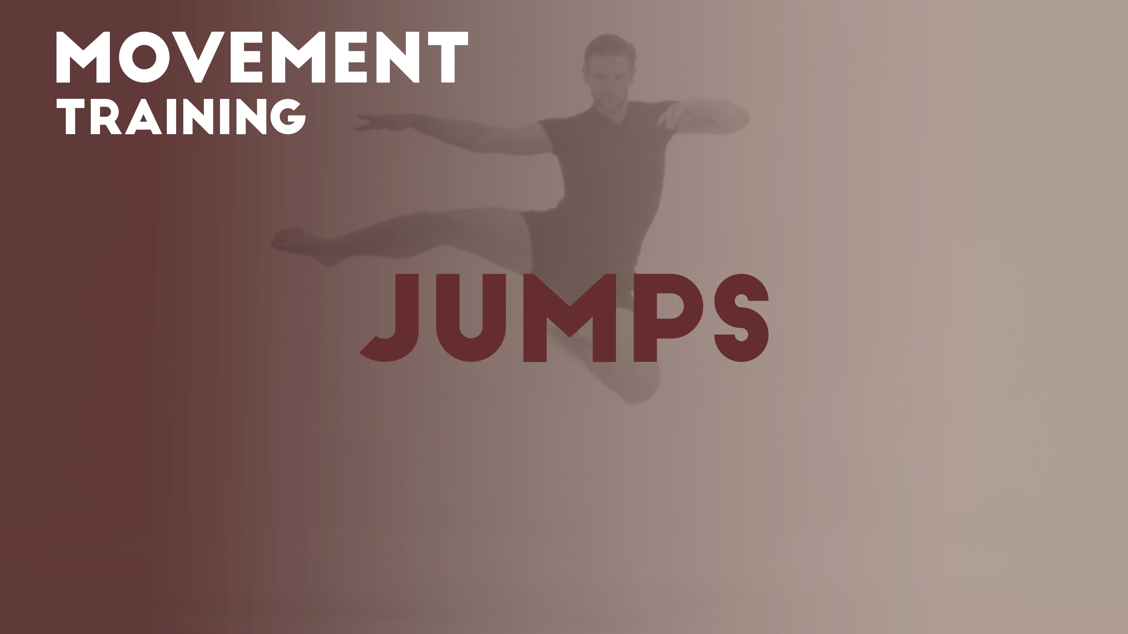 13 JUMPS - Movement training