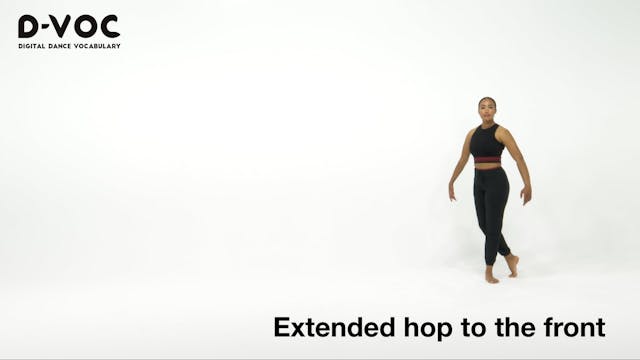 08 Jumps - Extended hop to the front