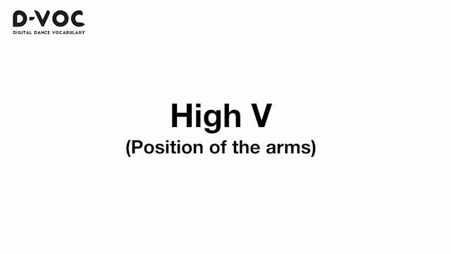 09 Position of the arms - High V MT