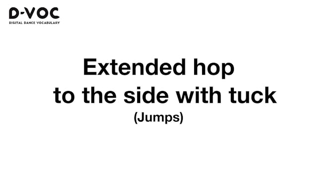 11 Jumps - Extended hop to the side w...