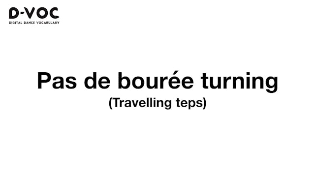 14 Travelling steps - Pas de bourée t...