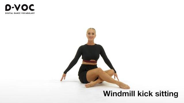 25 Floorwork - Windmill kick sitting