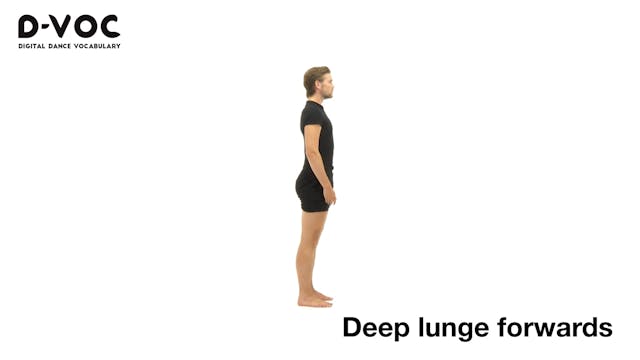 06 Stretches - Deep lunge forwards