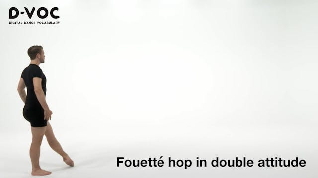 14 Jumps - Fouetté hop in double atti...