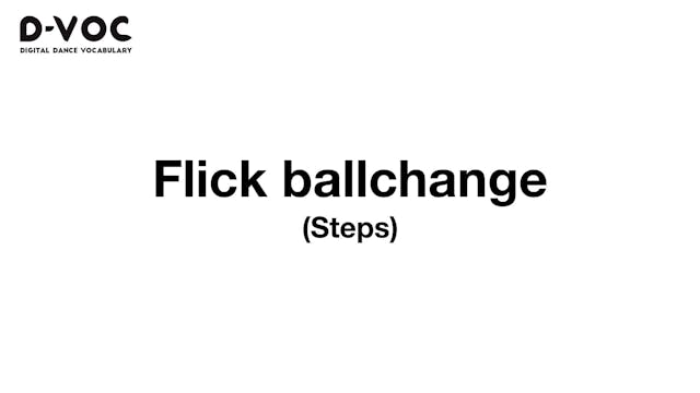 04 Steps - Flick ballchange - MT