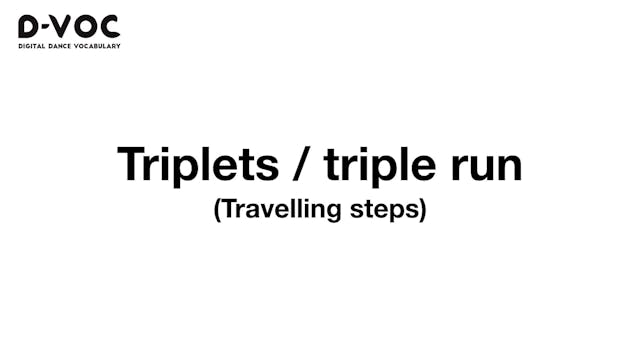 19 Travelling steps - Triplets - trip...