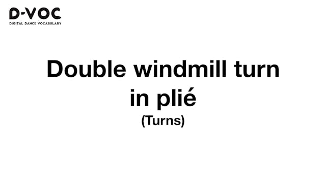 14 Turns - Double windmill turn in pl...