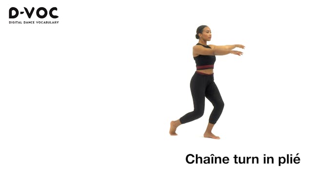 03 Turns - Chaîne turn in plié