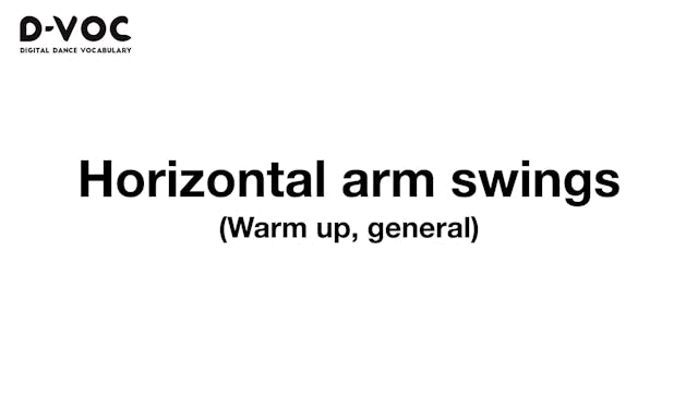 08 Warm up general - Horizontal armsw...