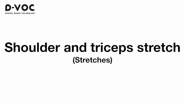 21 Stretches - Shoulder and triceps s...