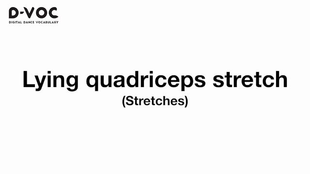 17 Stretches - Lying quadriceps stret...