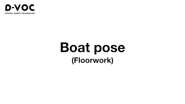 04 Floorwork - Boat pose - MT