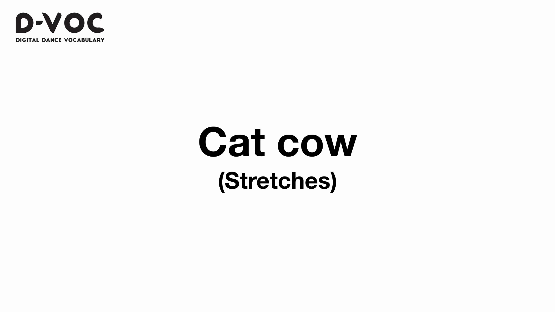 04 Stretches - Cat cow - MT