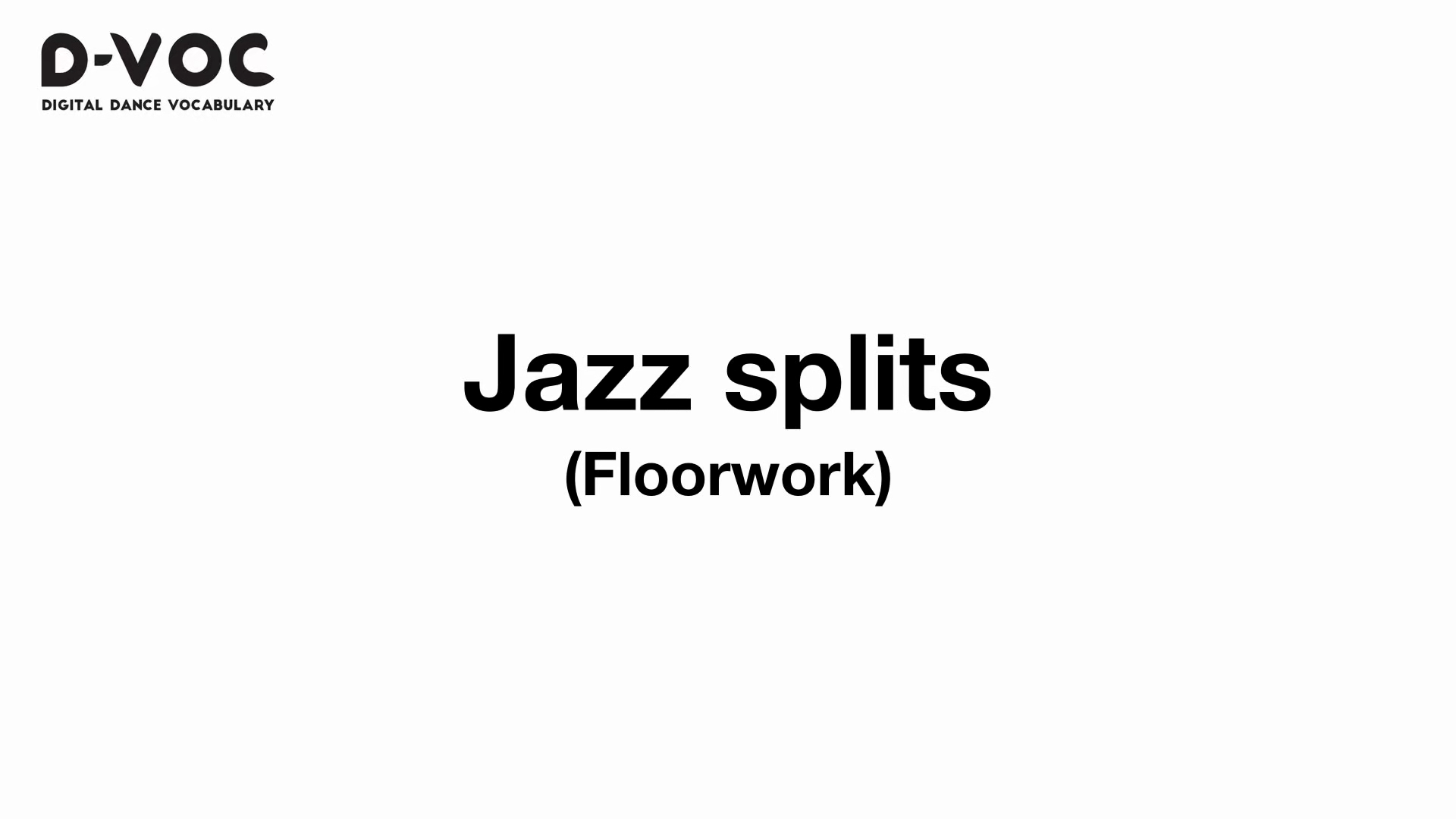 09 Floorwork - Jazz splits - MT