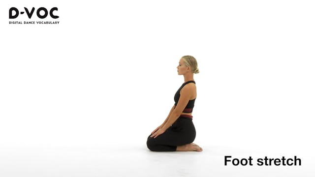 12 Stretches - Foot stretch