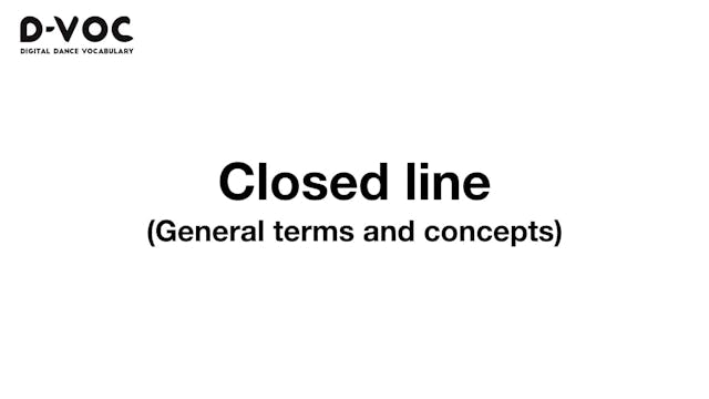 03 General terms - Closed line MT