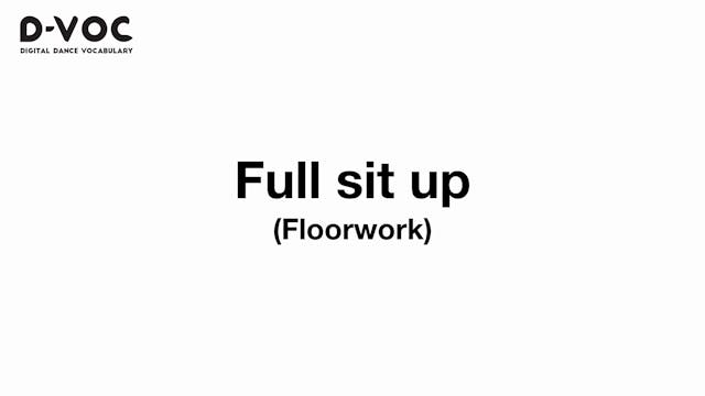 07 Floorwork - Full sit up - MT