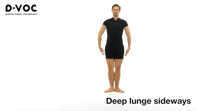 02 Warmup lunges - Deep lunge sideways