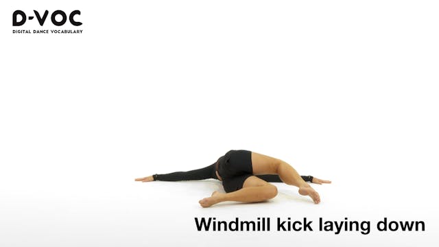 24 Floorwork - Windmill kick laying down