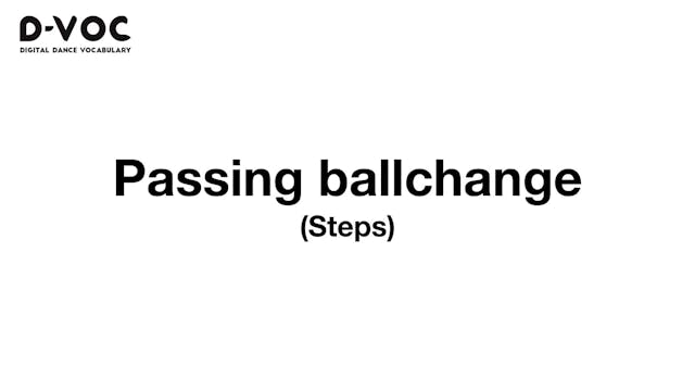 09 Steps - Passing ballchange - MT