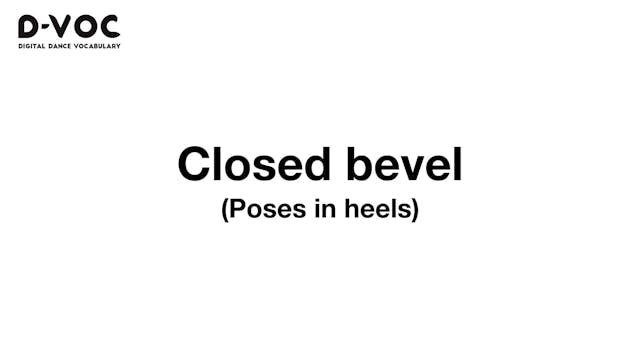 01 Poses in heels - Closed bevel MT