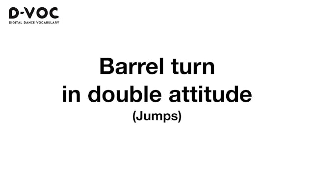 02 Jumps - Barrel turn in double atti...