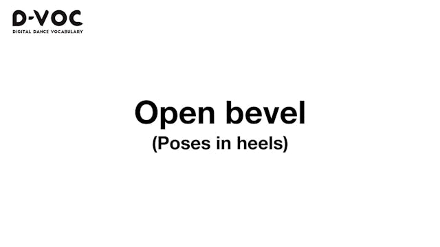 05 Poses in heels - Open bevel MT