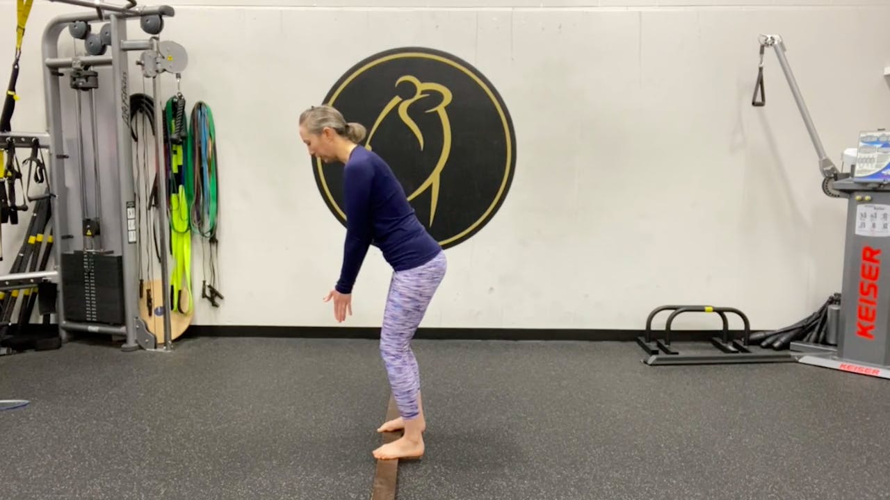 Balance board golf posture balance Dynamic Motion Golf TV