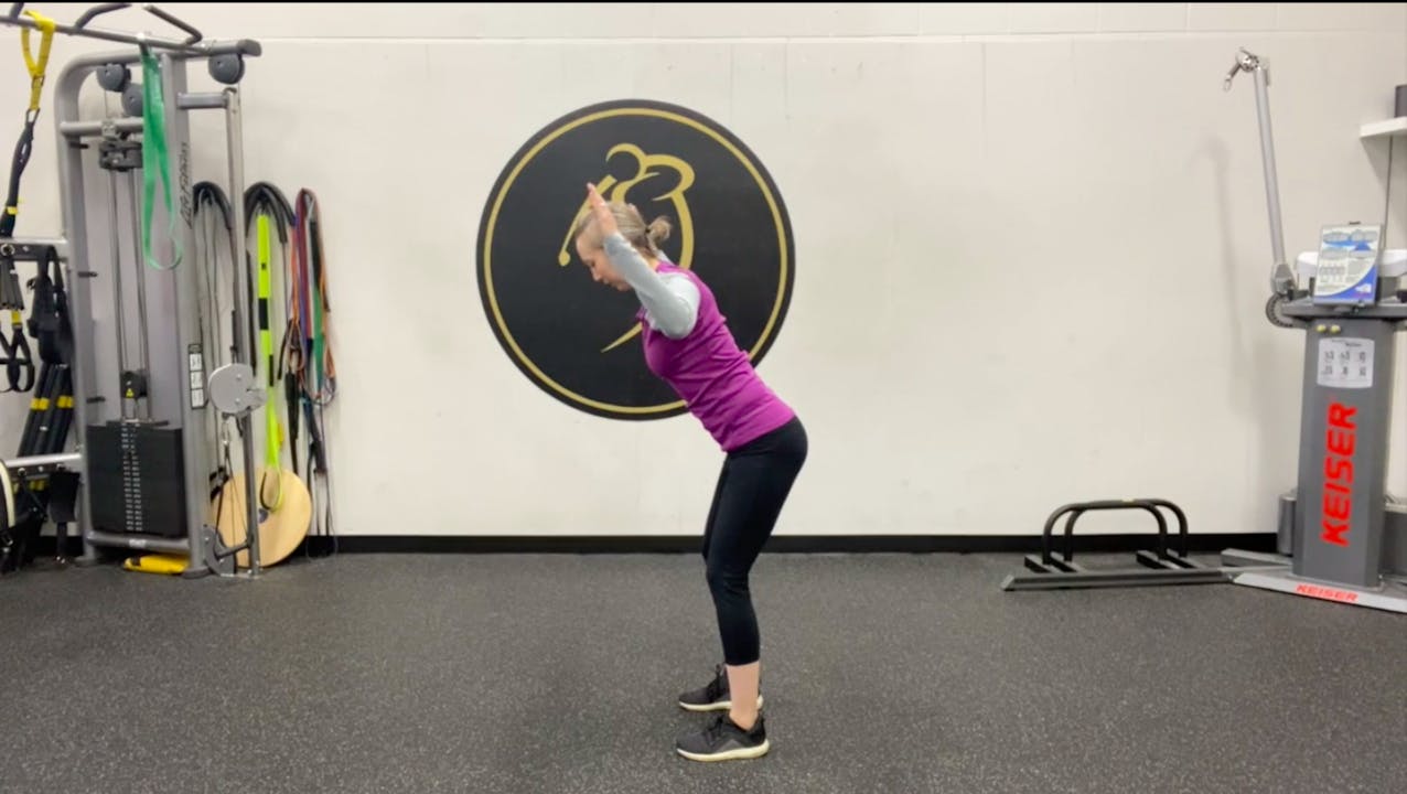 Golf posture shoulder mobility circuit - Shoulder Mobility - Dynamic ...