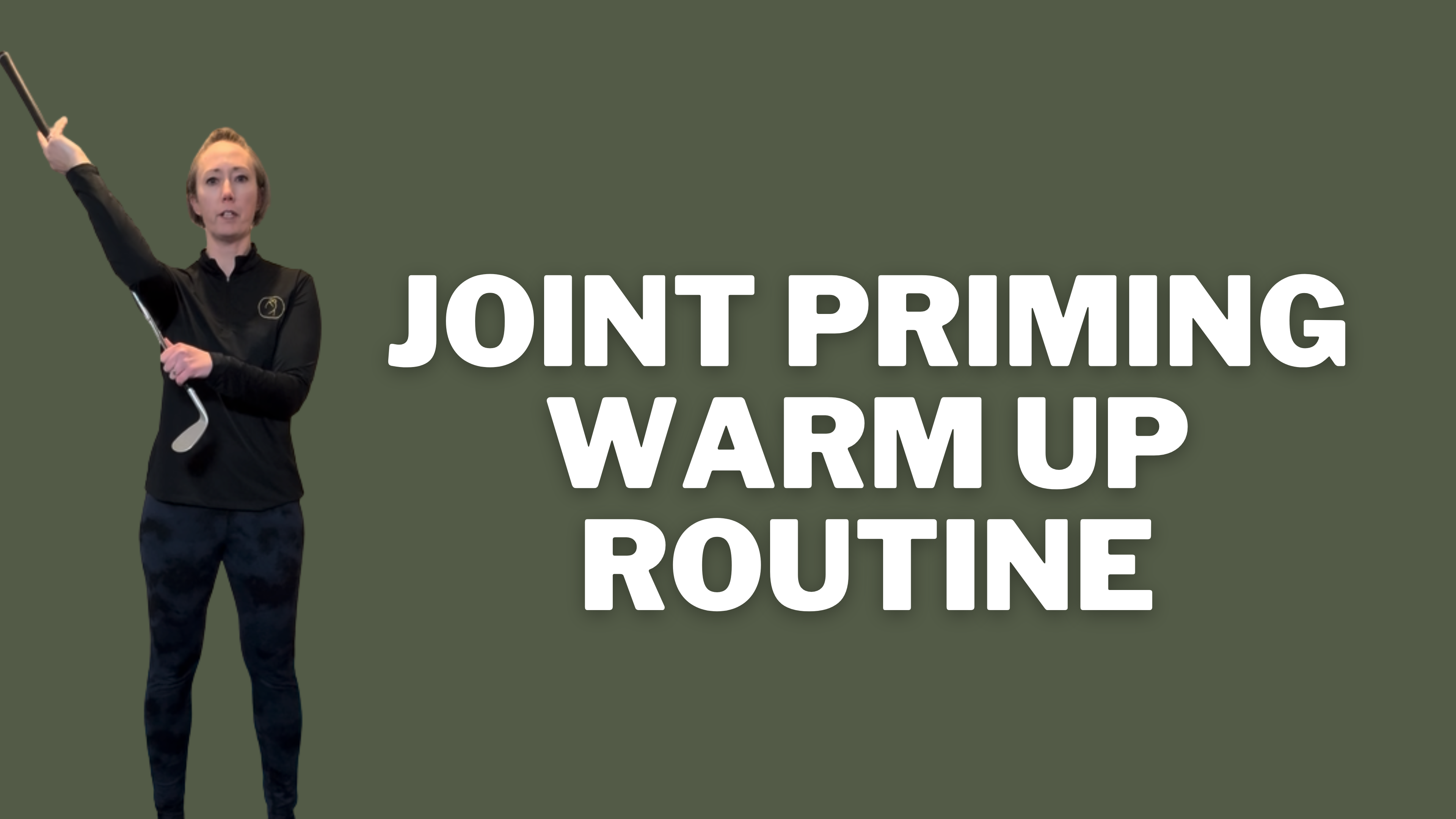 Golf Joint Priming Warm-Up Routine