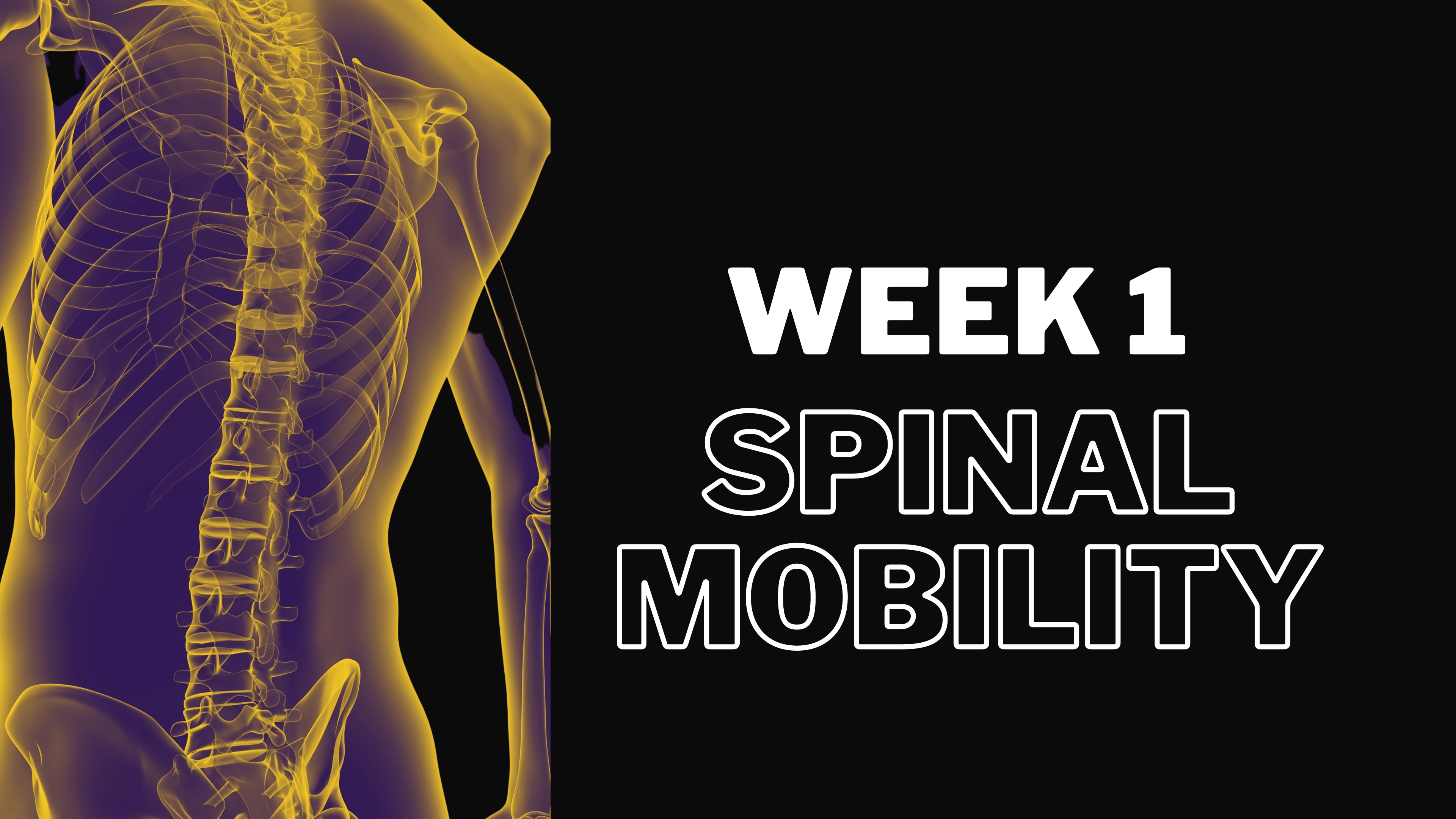 Week 1: Spinal Mobility 