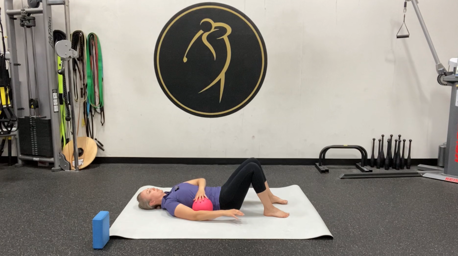 Breathing routine for better golf