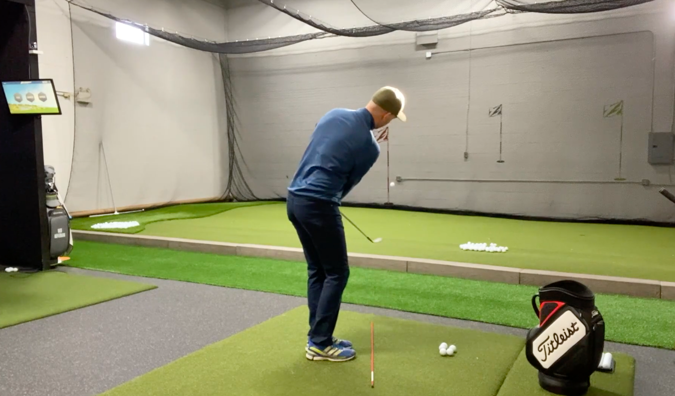 Setup - distance from the ball