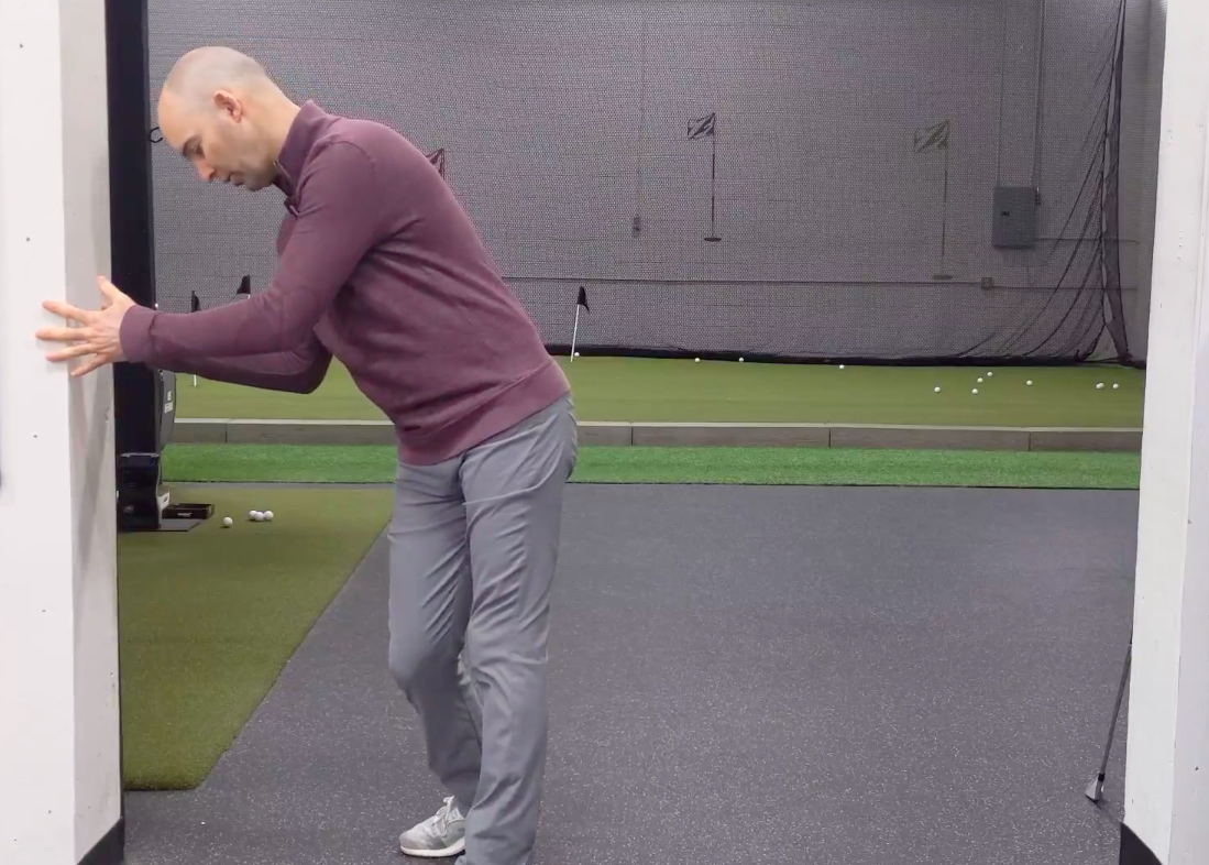 Door frame impact rehearsal