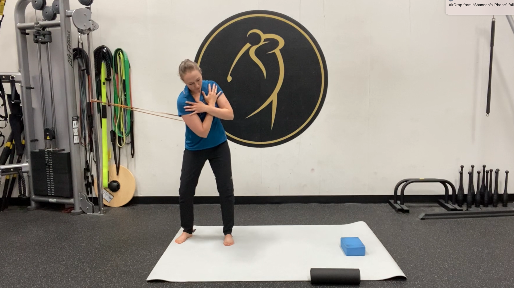 Mobility routine for better torso rotation in the downswing