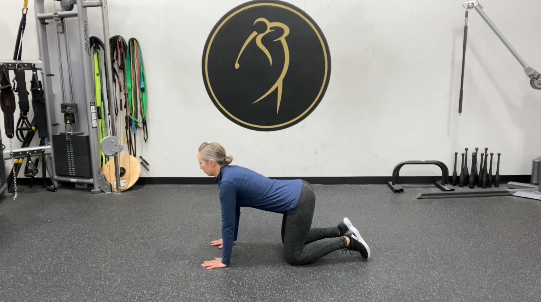 Spinal extension stretch