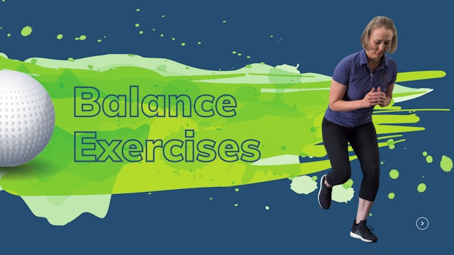 Balance exercises