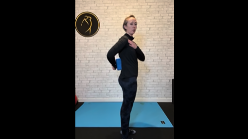 Shoulder Internal Rotation Stretch with Block