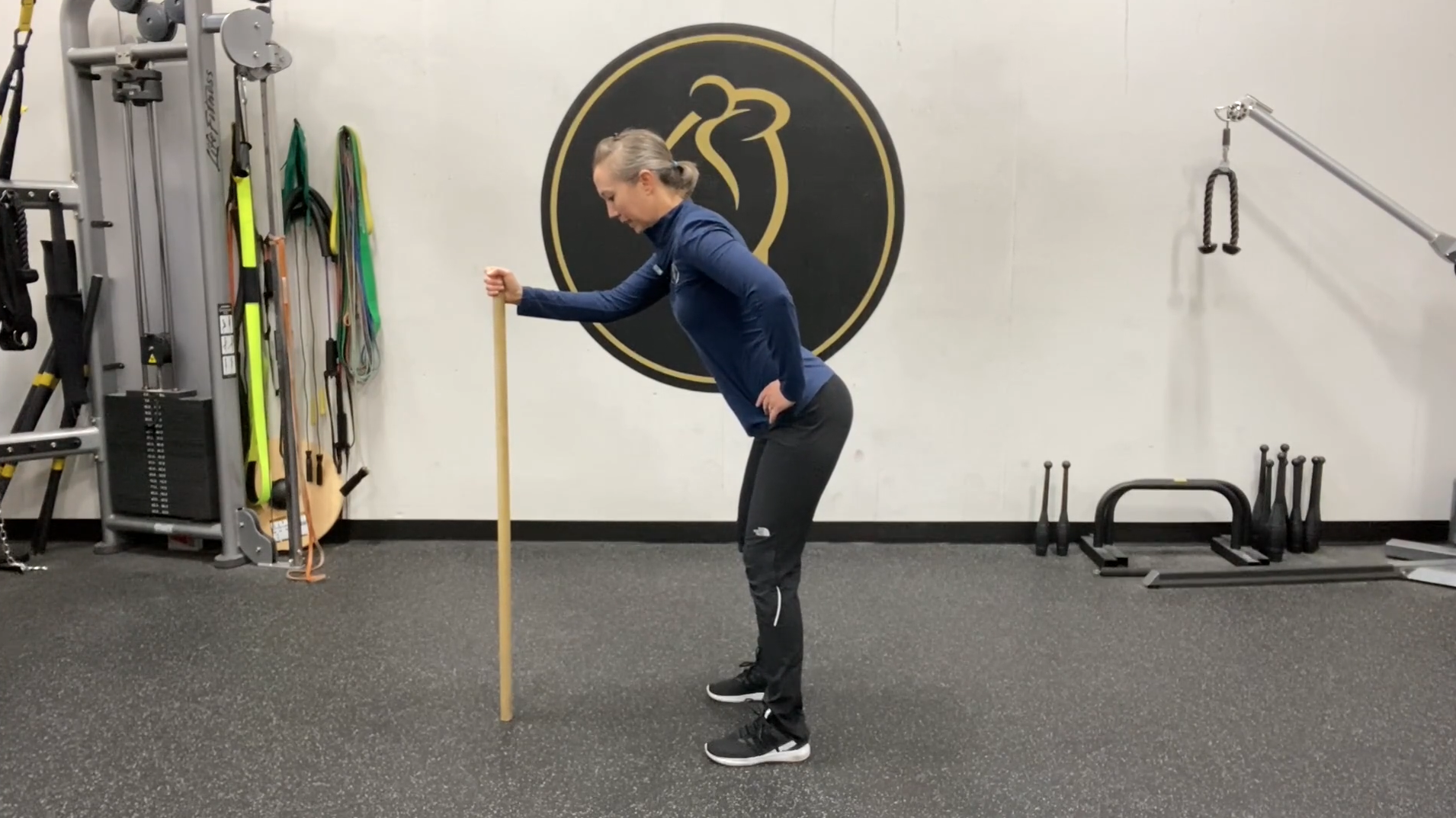 Golf posture pelvic tilting