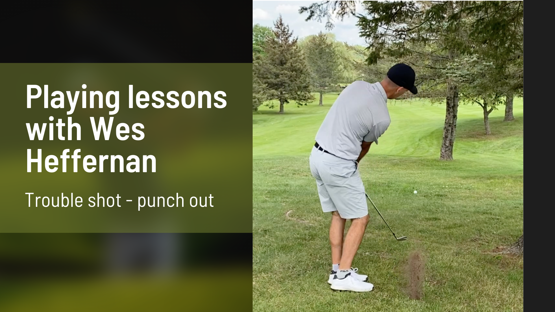 Playing lessons with Wes Heffernan - punch out